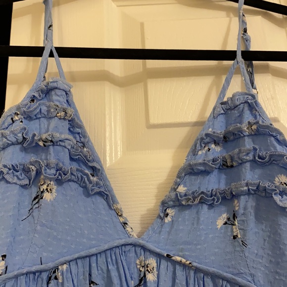 Blue Mini Dress Size Small - Picture 3 of 5